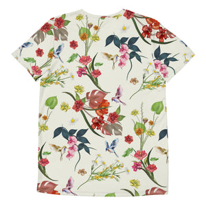 Premium Floral T-shirt- White