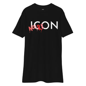 Noire Icon Long T-shirt- Black