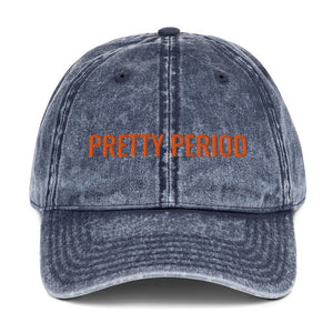 Pretty Period Hat- Blue Denim