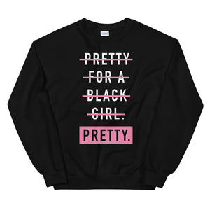 Pretty Period Sweatshirt- Black