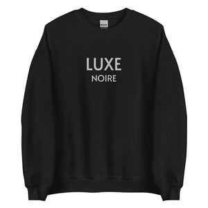 Black Luxury Sweatshirt- Black