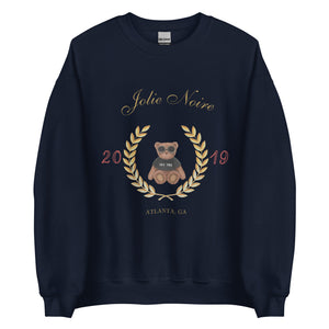Classic 90s Bear Sweatshirt- Navy