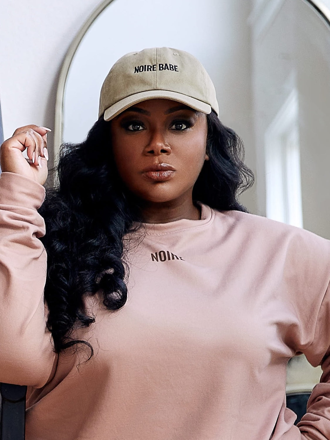 Noire Babe Hat- Khaki