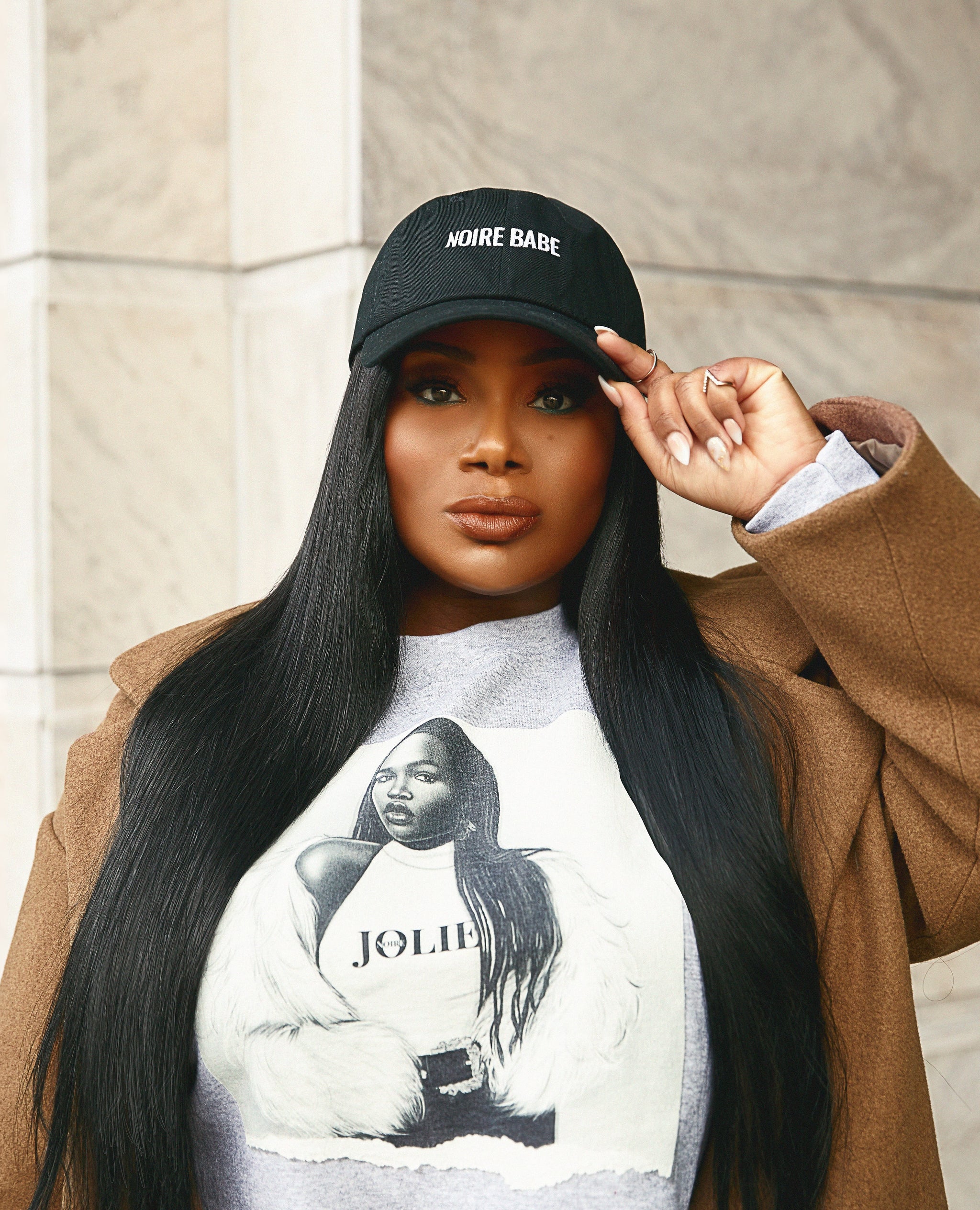 Noire Babe Hat- Black