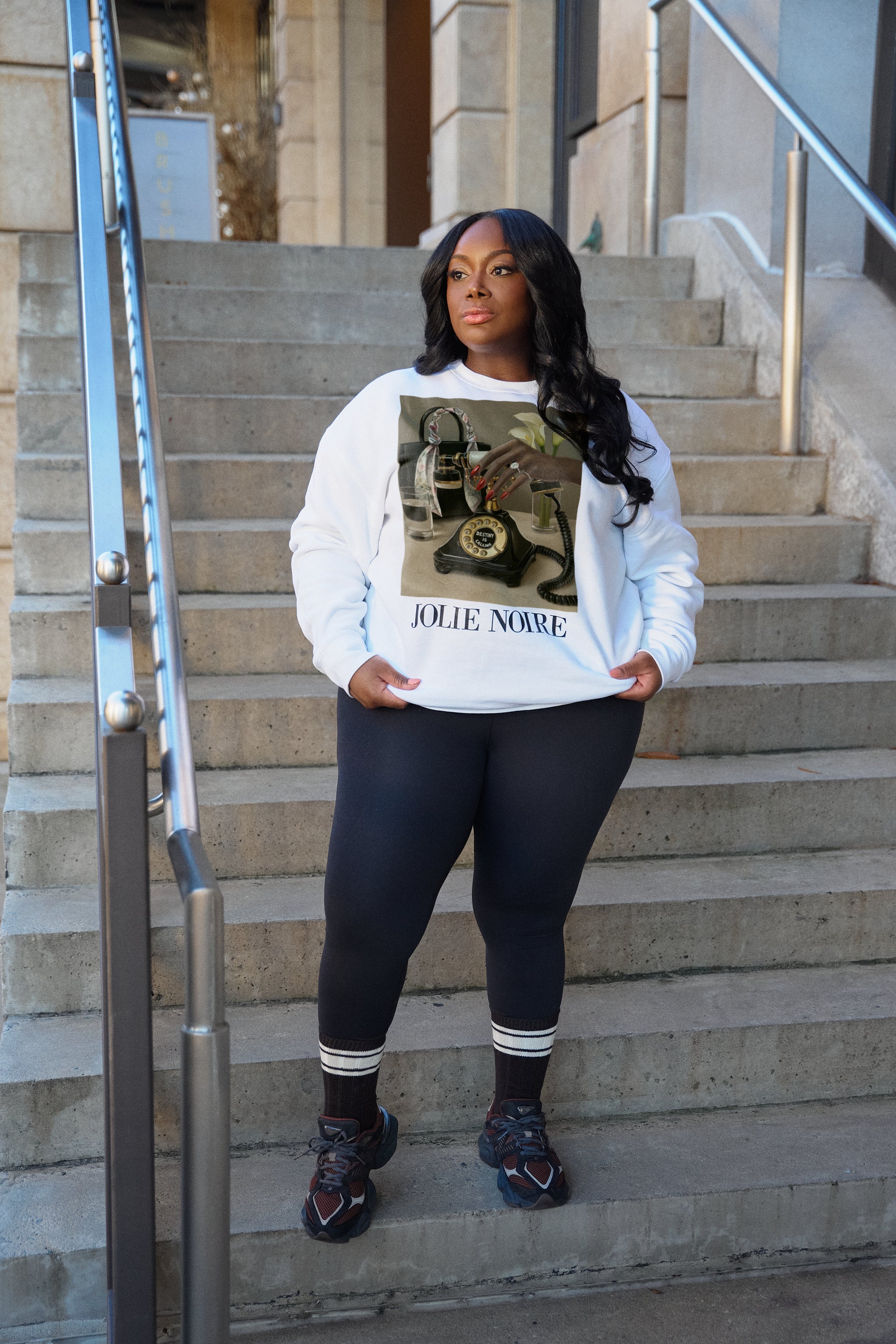 Destiny's Calling Sweatshirt- White