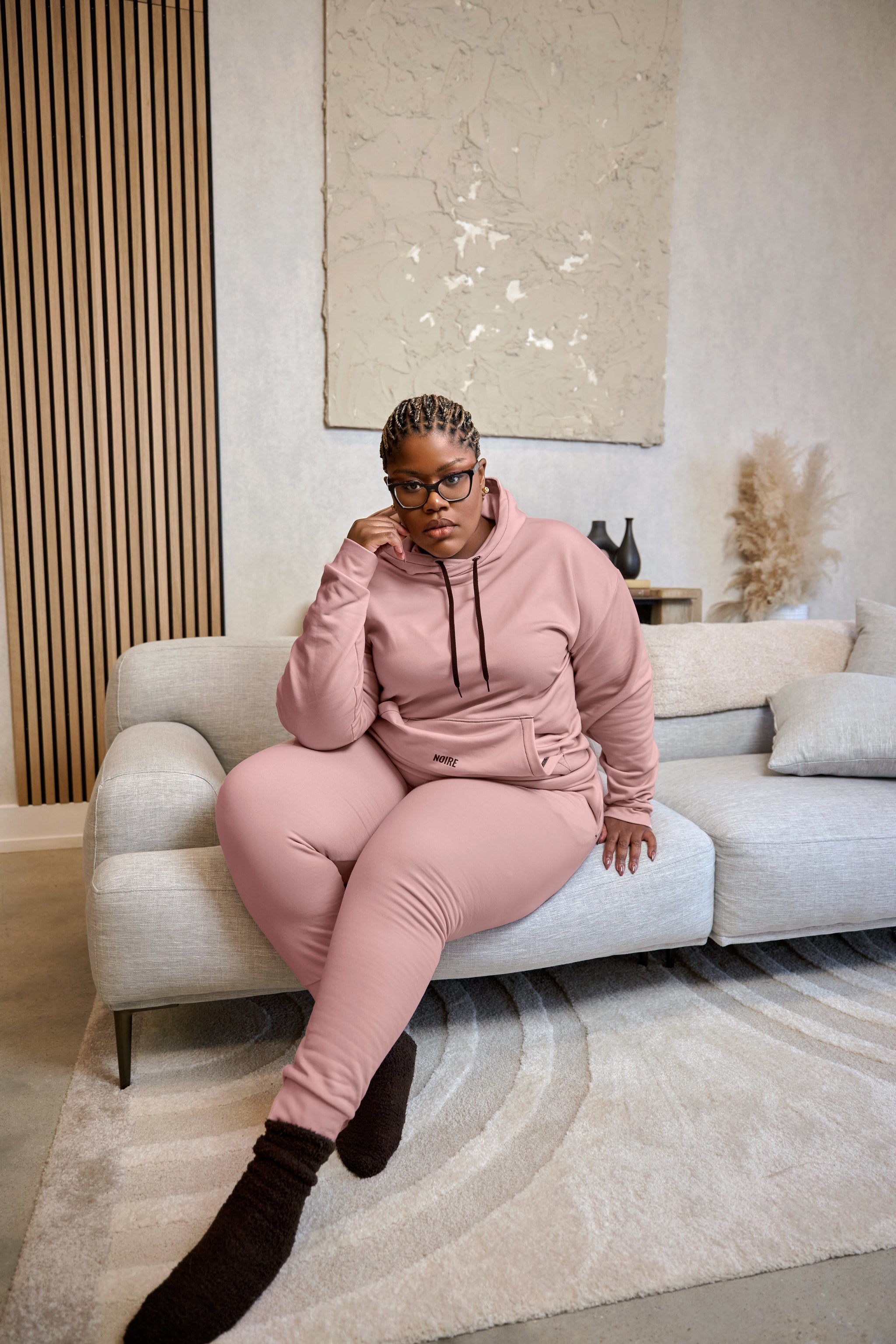 Premium Hoodie- Rose Quartz