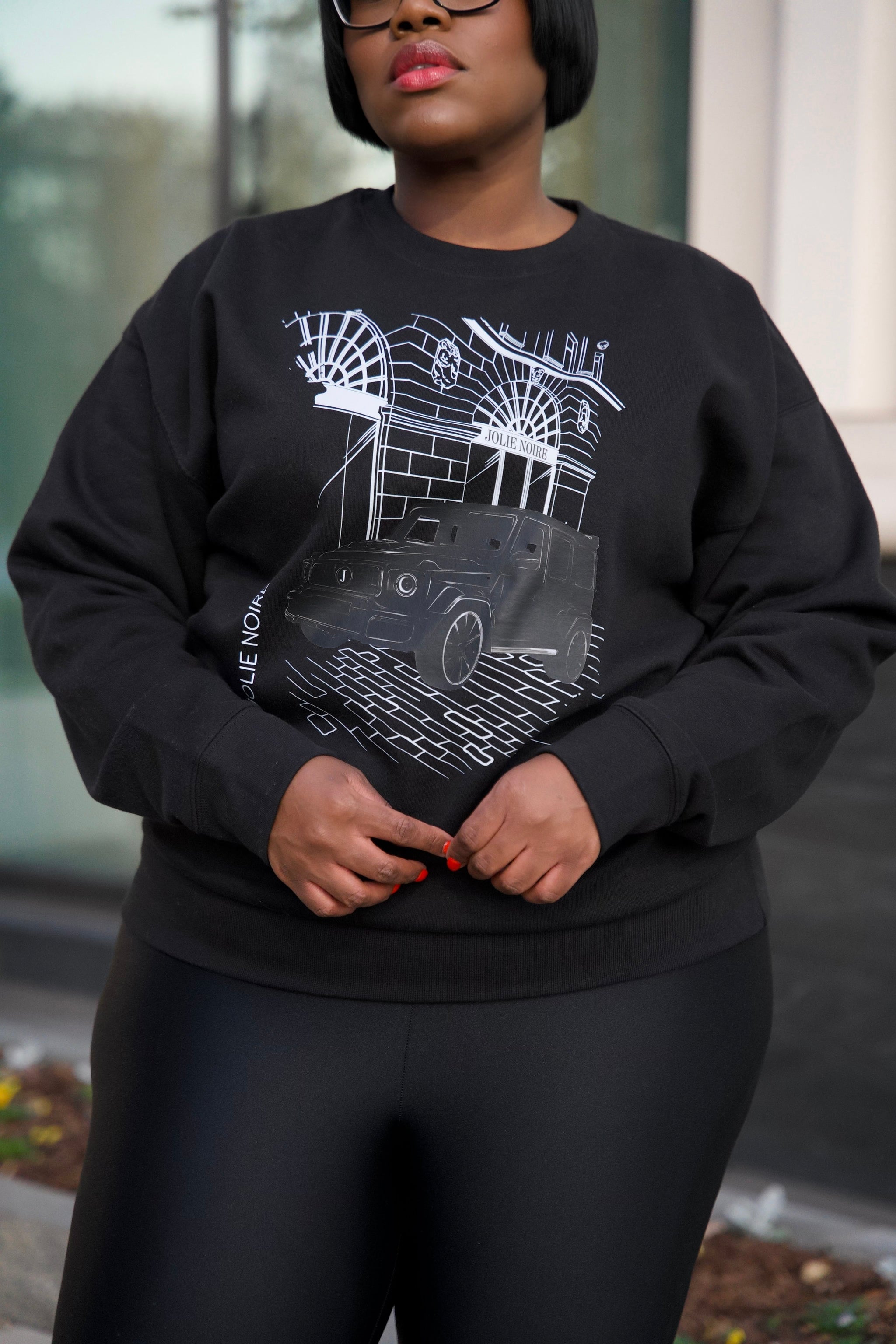J Wagon Sweatshirt- Black