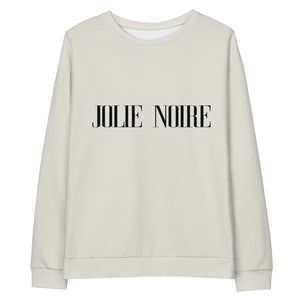 Jolie Noire Premium Sweatshirt- Stone