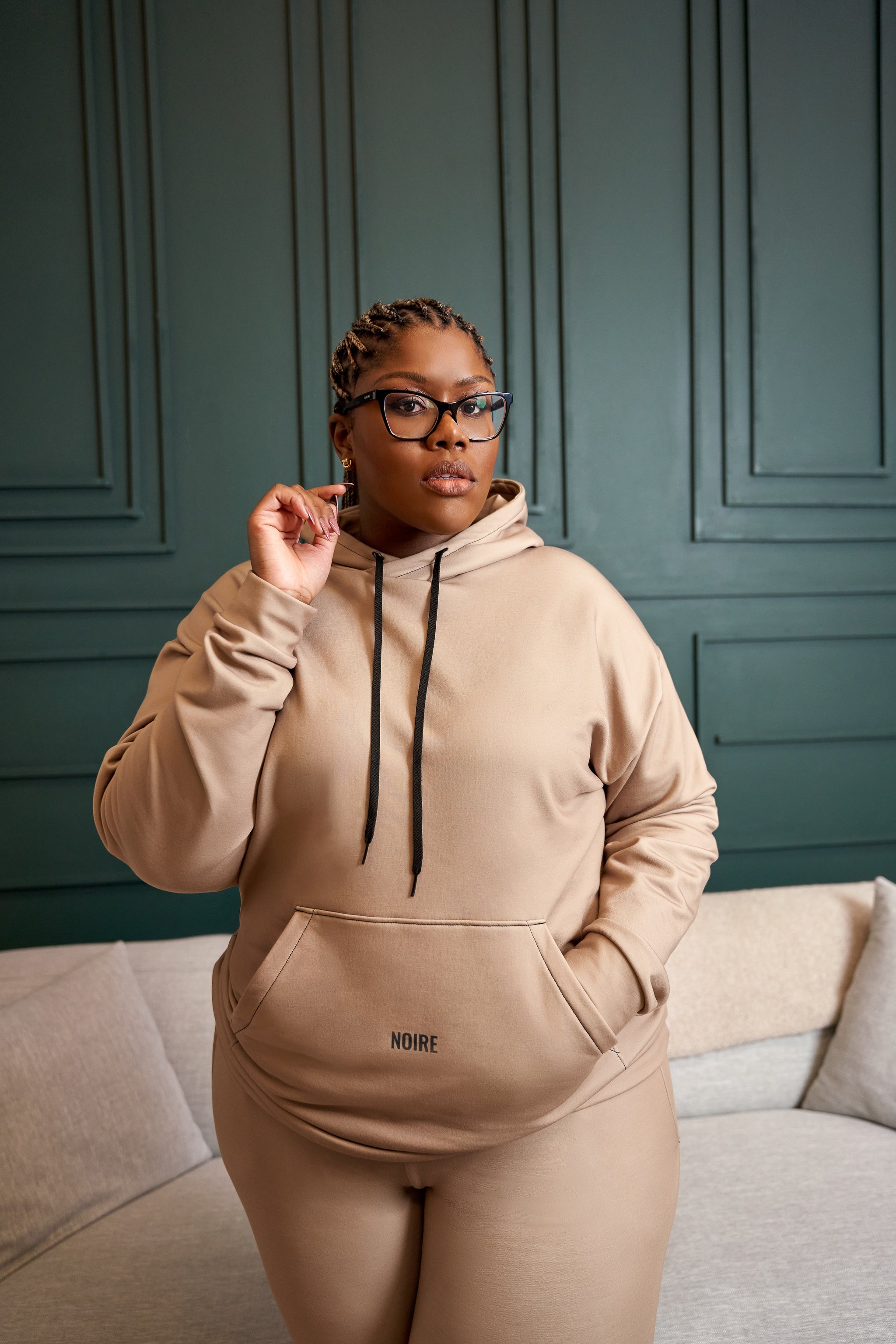 Premium Hoodie- Praline