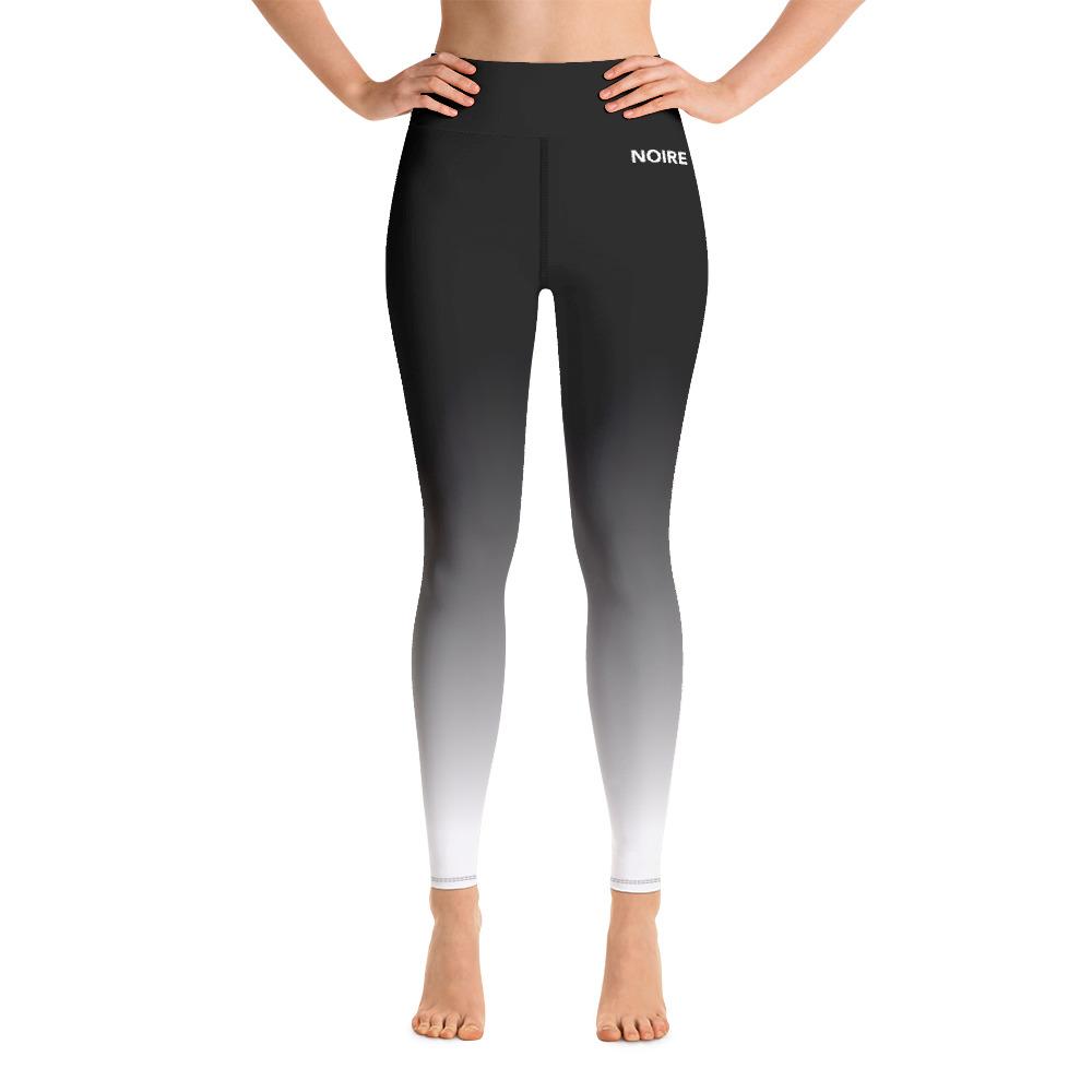 White Gradient Leggings (Plus) - Jolie Noire