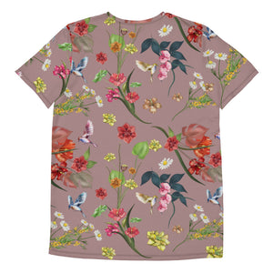 Premium Floral T-shirt- Pink