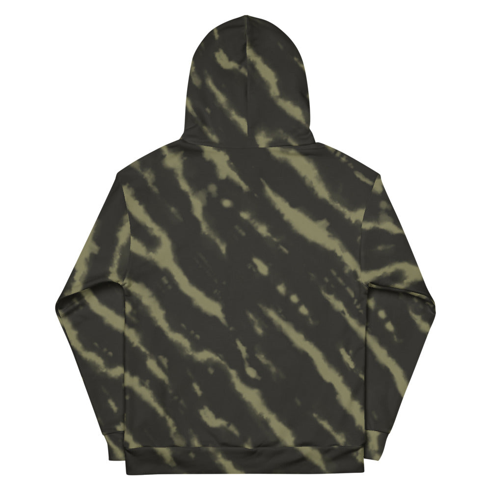 Tie Dye Hoodie- Green Jolie Noire - Main Image