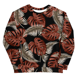 Leaf Print Premium Sweatshirt