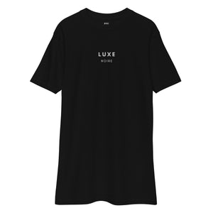 Black Luxury Long T-shirt- Black
