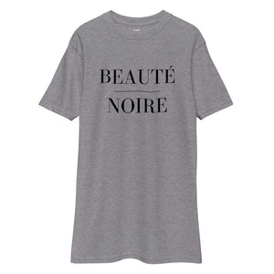 Beauté Noire Long T-shirt- Gray