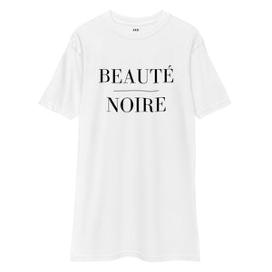 Beauté Noire Long T-shirt- White