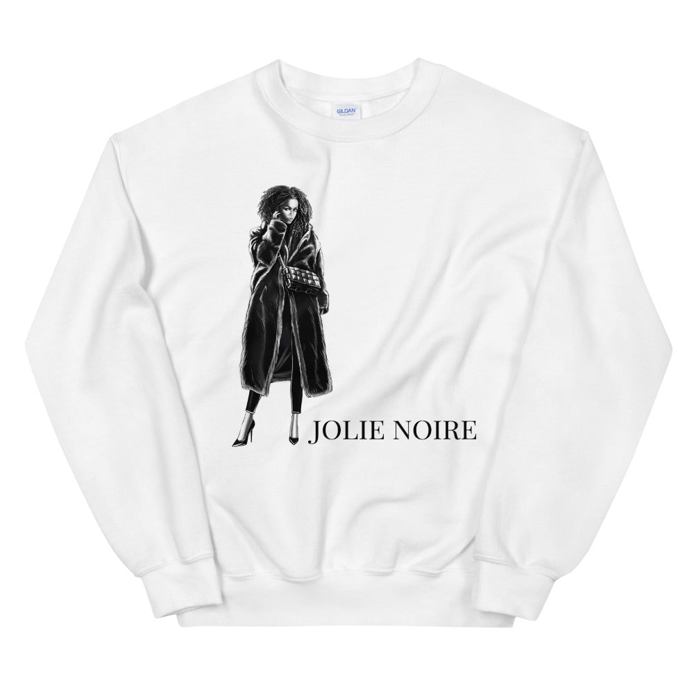 Noire Floral Hoodie- Black - Jolie Noire
