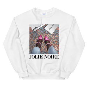 In Her Shoes Sweatshirt- White